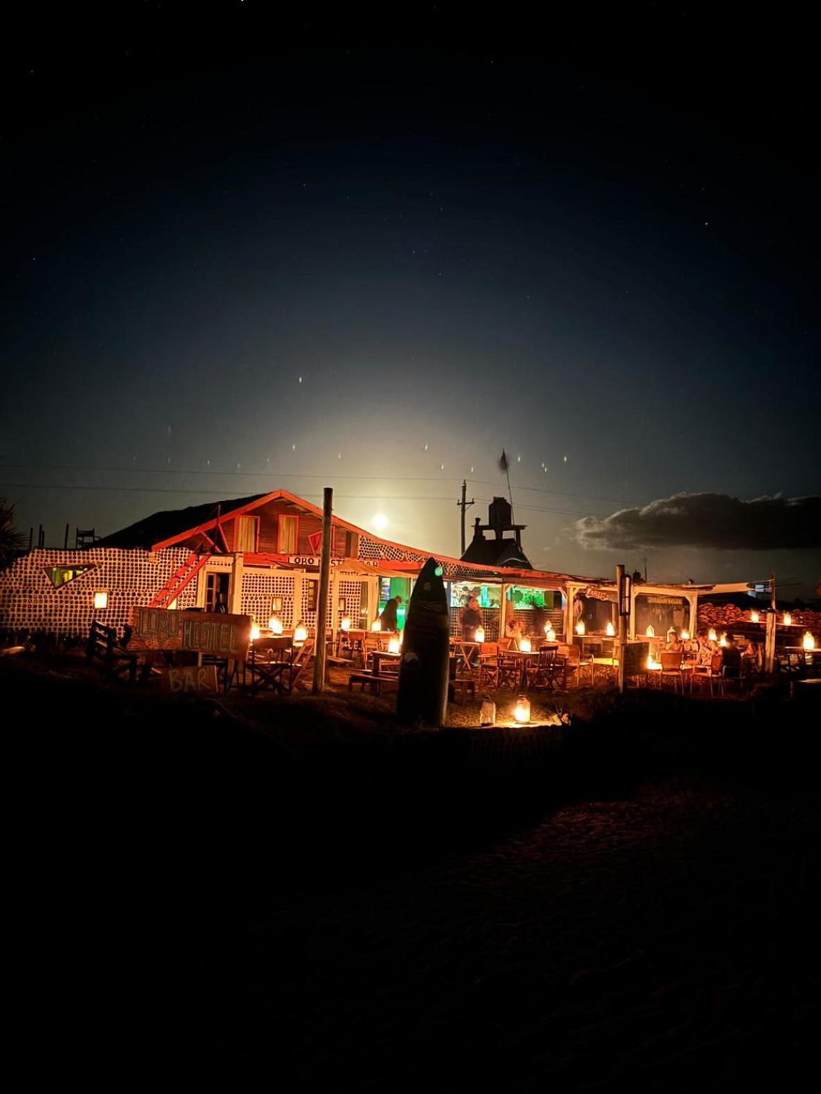 Lobo Hostel Bar Cabo Polonio Bagian luar foto