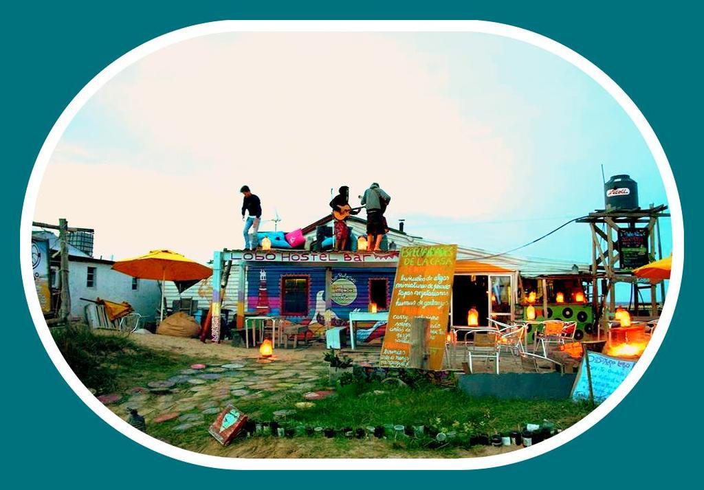 Lobo Hostel Bar Cabo Polonio Bagian luar foto