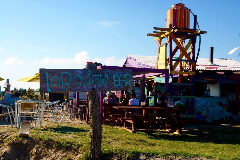 Lobo Hostel Bar Cabo Polonio Bagian luar foto